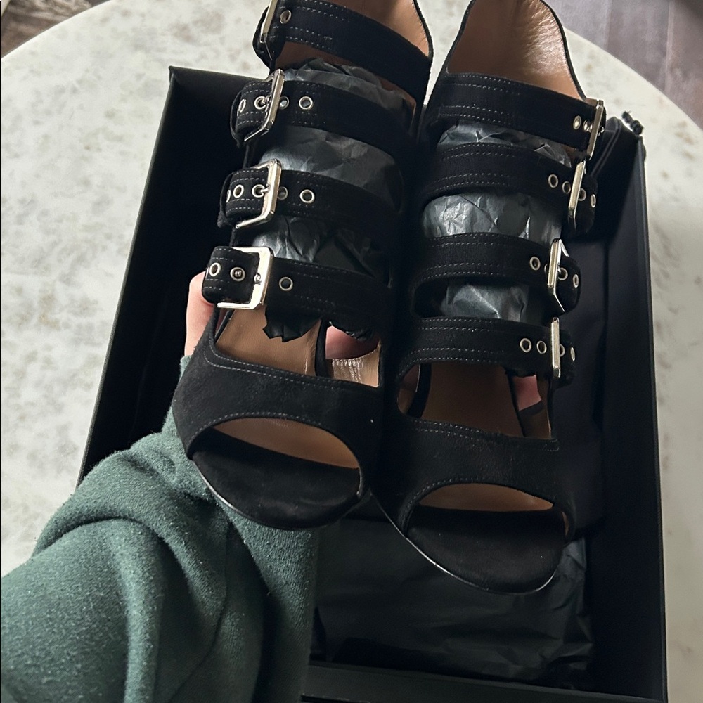 NIB Laurence facade Paris Valerie heels. size 10 - Picture 5 of 6